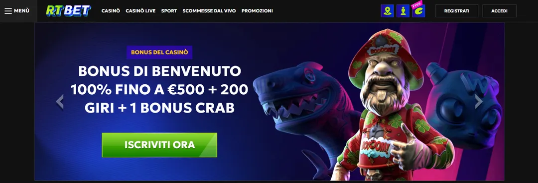 Casinò E Scommesse Online RTbet